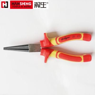 Professional Hand Tools, Made of CRV, VDE Side Cutter, VDE Plier, VDE Round Nose Pliers