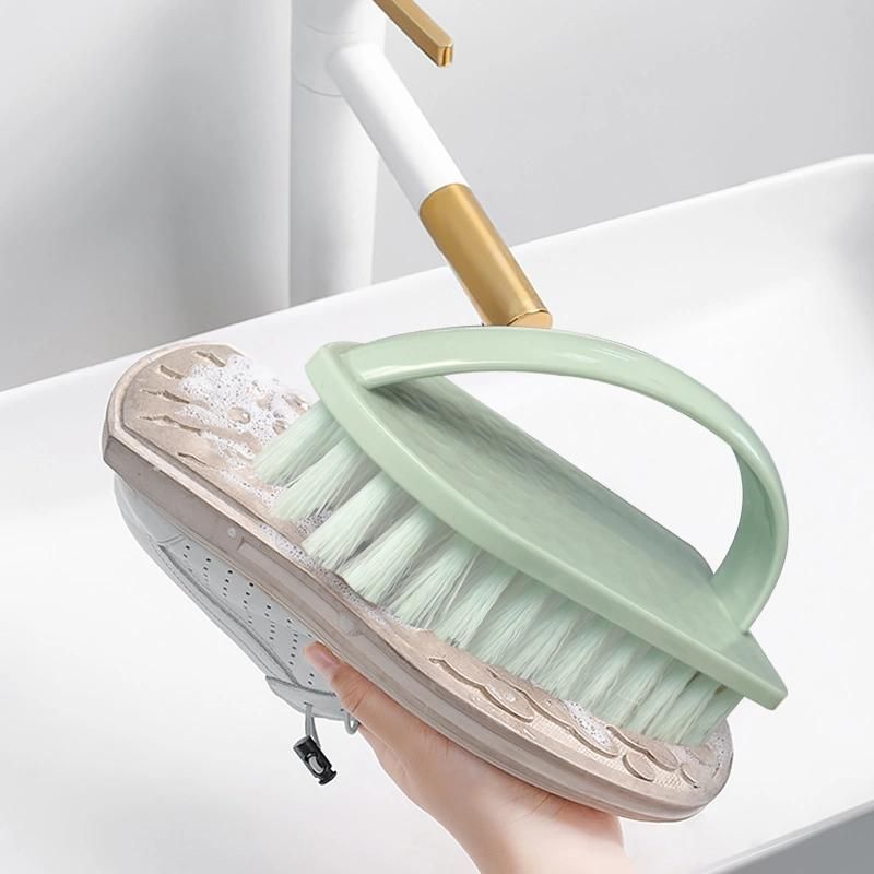 Household All Purpose Scrub Brush Plastic Clothes Washing Scrubbing Brush Cleaning Brush for Bathroom Showers Tiles Sinks