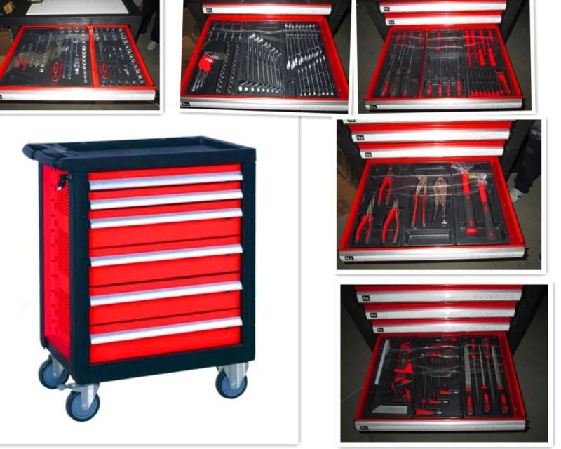 228PCS -6drawers Professional Trolley Tool Set (FY228A-1)