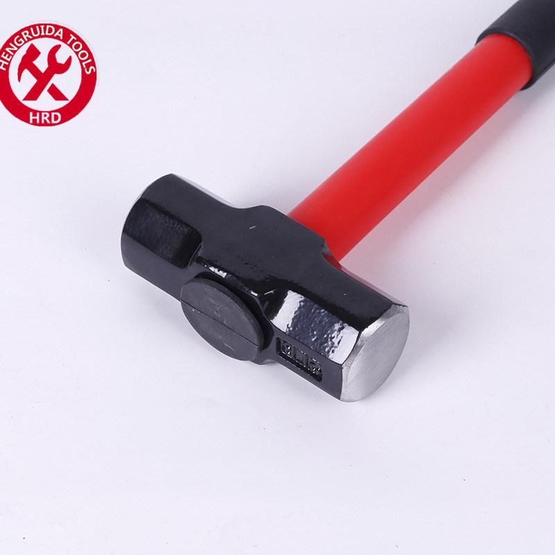 Sledge Hammer with Half Plastic Coated Handle, Drop Forged Steel