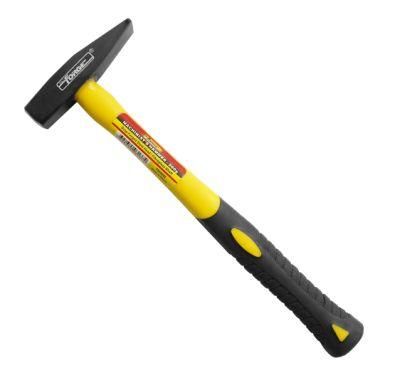 Hand Tools 200g Drop Forged Machinist&prime; S Hammer with Fiberglass Shaft