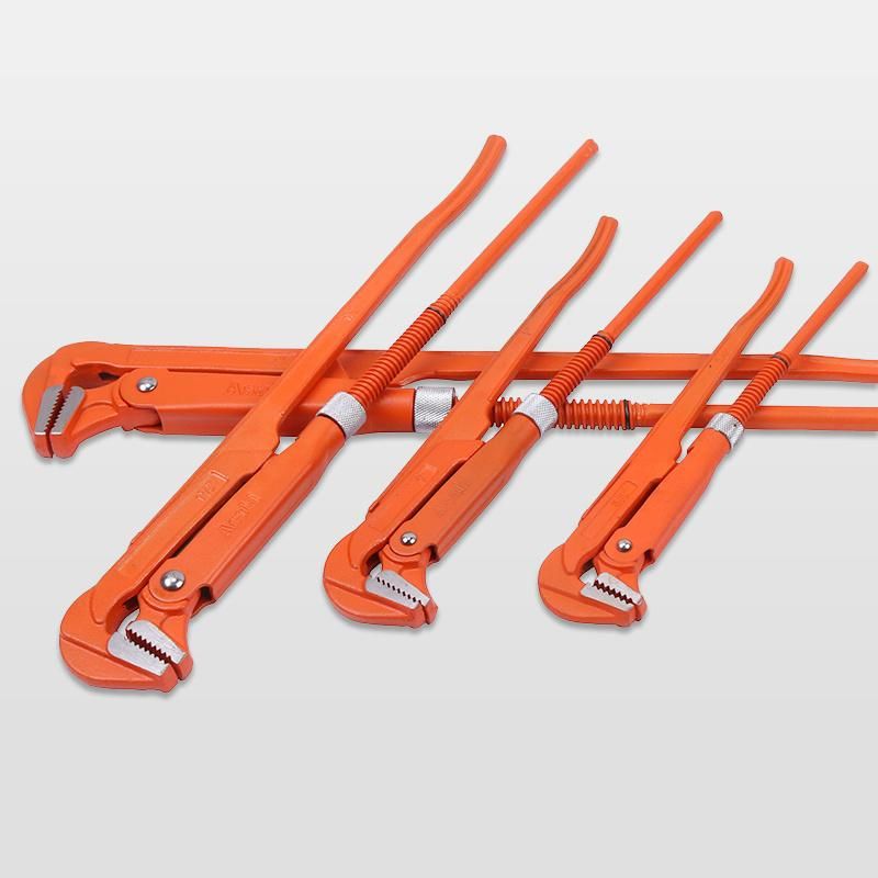 90 Degree Bent Nose Pipe Wrench
