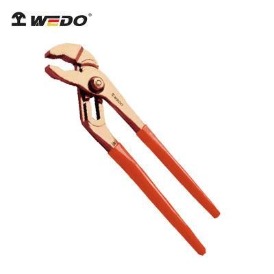 Wedo Professional Beryllium Copper Non Sparking Groove Joint Pliers