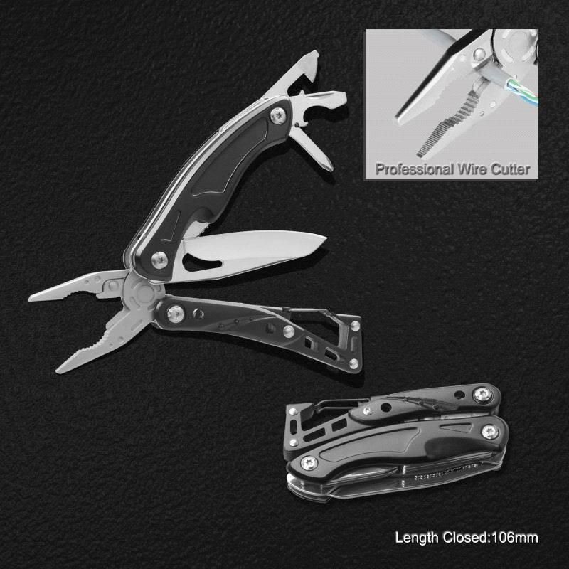 Top Quality Multi-Function Pliers with Anodized Aluminum Handle (#8420AM)