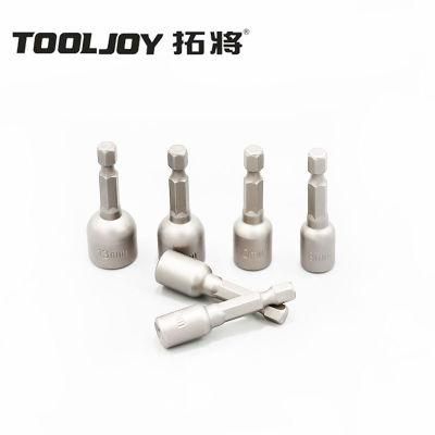 Multifunctional Magnetic 6mm-12mm Nut Socket Bit with Industry Standard