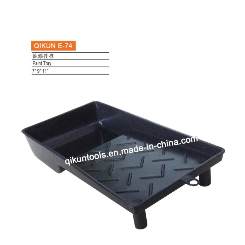 E-73 Hardware Decorate Paint Hand Tools Blue Color Plastic Paint Tray
