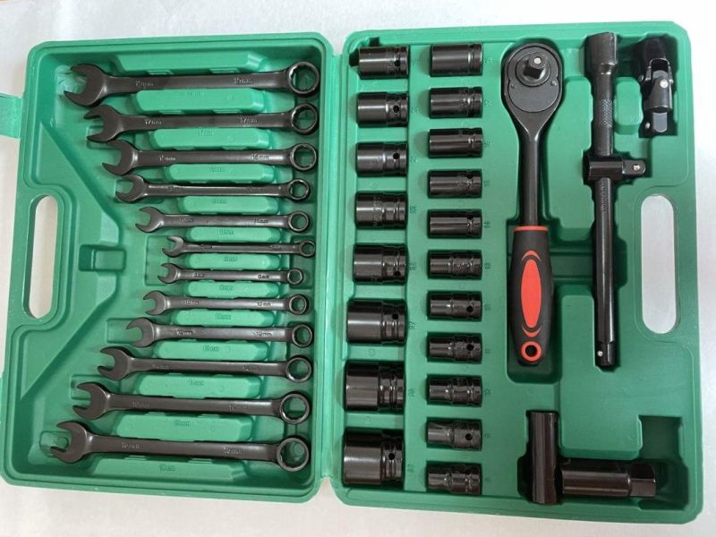 Hand Tool 37PCS Socket Set Ratchet Wrench Set