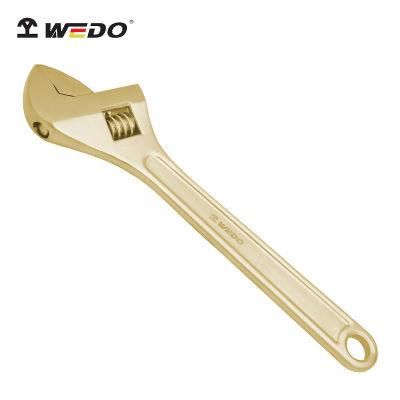 WEDO Hot Sale Wrench 24&quot; Non-Sparking Adjustable Spanner Aluminium Bronze