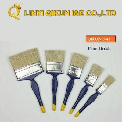 F-41 Hardware Decorate Paint Hand Tools Double Color Wooden Handle Bristle Paint Brush