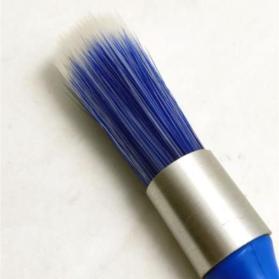 Round Head Bristle Hair Paint Brush with Plastic Handle