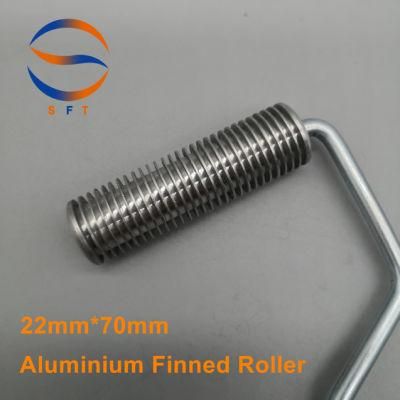 22mm Diameter Aluminium Finned Rollers FRP Tools for Fiberglass Laminating
