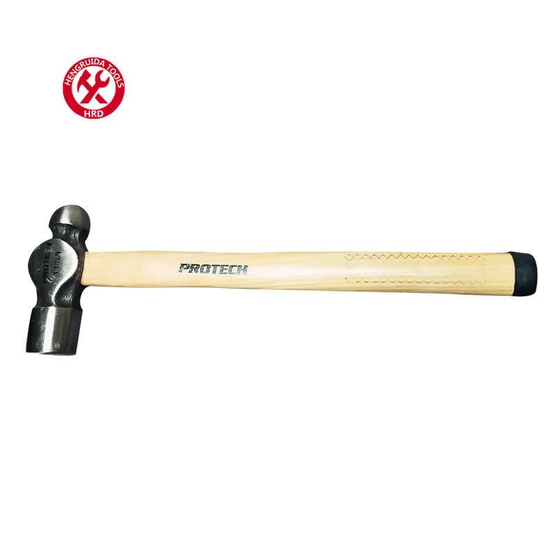 Ball-Pein Hammer with Wooden Handle