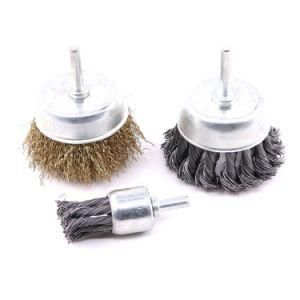 Buffing Wheel Brushes Mixed Set Steel Rotary Wire Brush Scouring Pad Wool Wheels for Dremel Rotary Tool