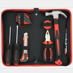 9PCS Hand Tool in One Portable Bag Home Repairing Hand Tool Set