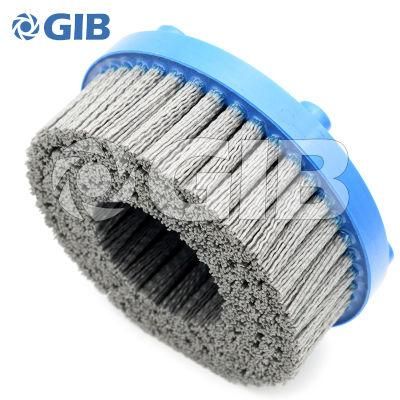 Od150 mm Bristle Length 40mm Silicon Carbide Disc Brush for Deburring, Grit 180