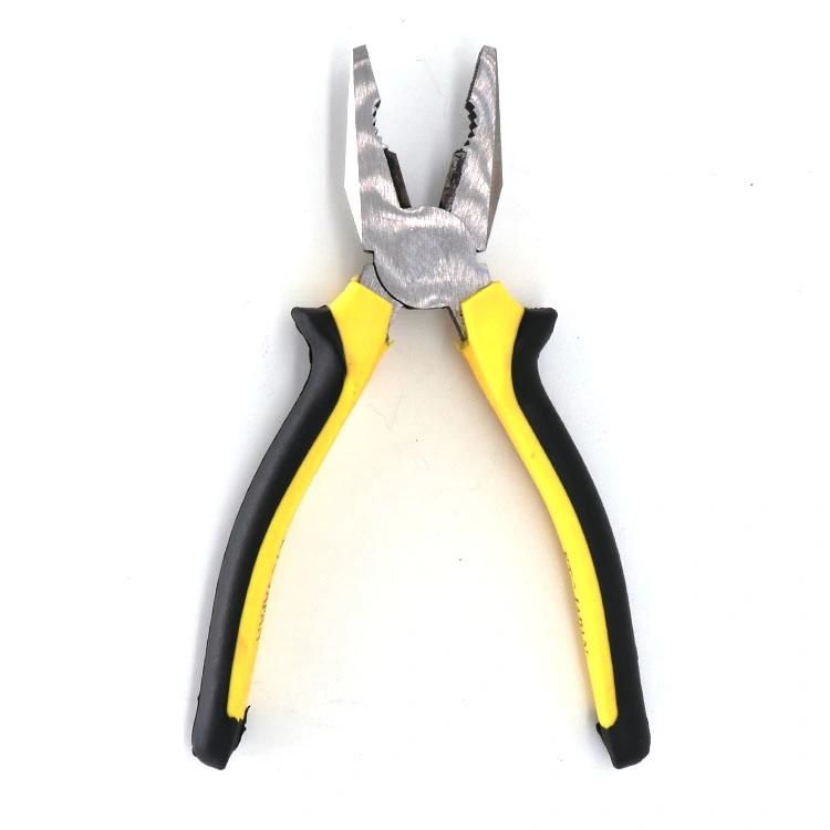 Durable Screw-Thread Steel Polished 8 Inch PVC Handle Pliers