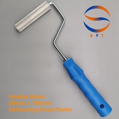20mm Aluminum Paddle Roller Defoaming Drum Rollers for FRP