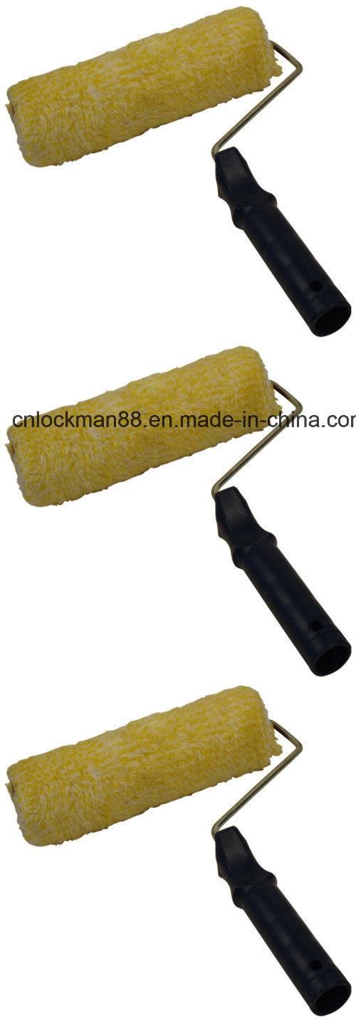 Black Plastic Handle Paint Roller for Painting