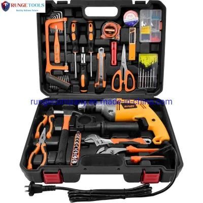 71PCS/Kit Household Impact E-Drill Kit Tool Set with Multimeter Screwdrivers for Electrical Engineering