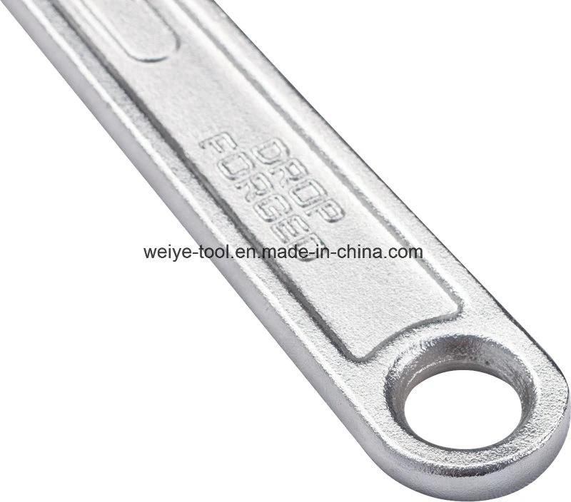 Rubber Handle High Quality Adjustable Wrench