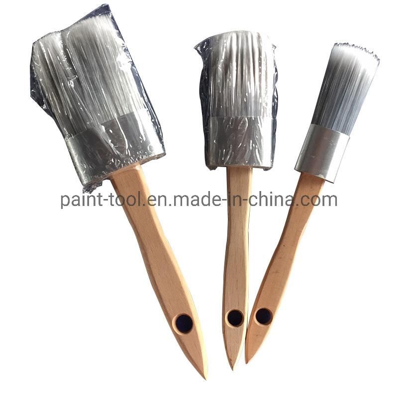 Paint Brushes for Artist and Painting Garden Tool Wooden Handle