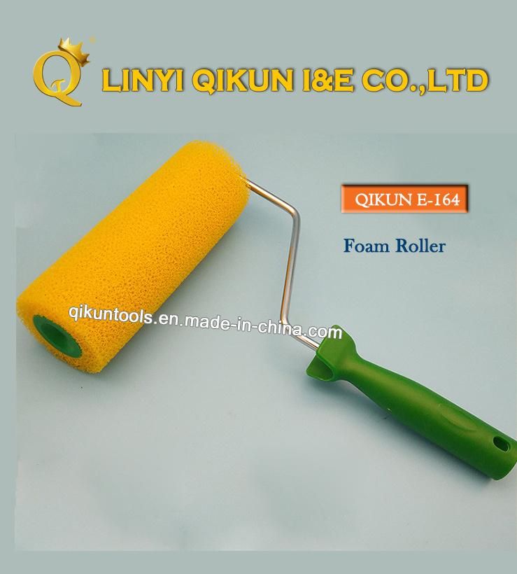 E-157 Hardware Decorate Paint Hardware Hand Tools Acrylic Polyester Mixed Yellow Double Strips Fabric Foam Paint Roller Brush