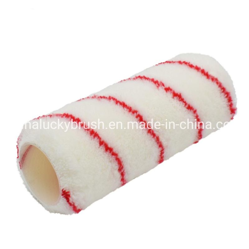 7 Inch Woven Polyester Fabric Paint Roller Brush (YY-SJPR010)