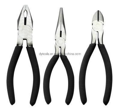 Plier Set 3PCS Fxa (side cutter, lineman, nose pl.)