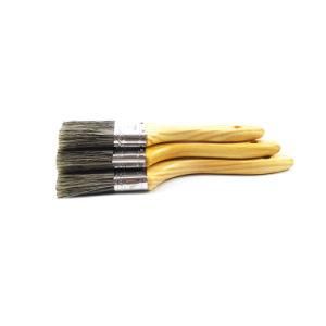 2020 New Bristle Brush Wire Yellow Wooden Handle Paint Brush for Decoration