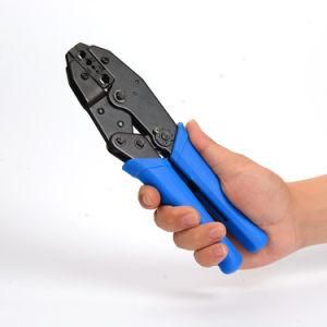 Rg 58/59/62/6 Cable Crimping Tool with Saving Ratchet
