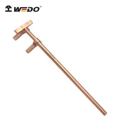 WEDO Beryllium Copper K Type Valve Wrench Non-Magnetic Valve Spanner