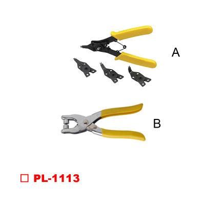 4PCS Snap Ring Pliers One Color Handle - Eyelet Pliers Dipped Handle