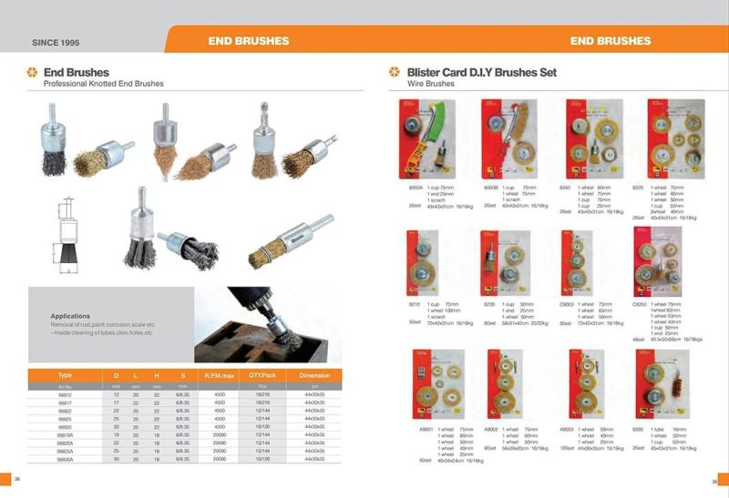 Steel Wire End Brush
