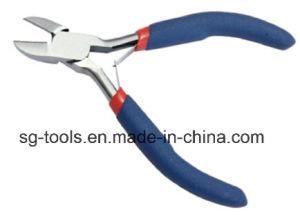 Mini Diagonal Cutting Plier with Nonslip Handle (01 107 53 100)