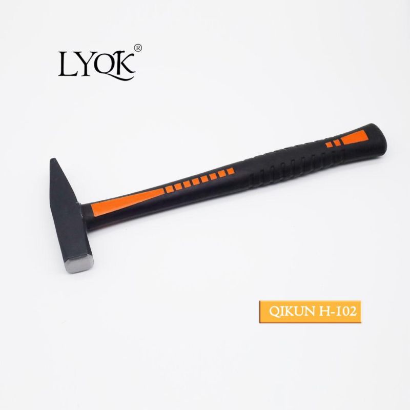 H-101 Construction Hardware Hand Tools Plastic Coated Hardwood Handle German Type Machinist Hammer