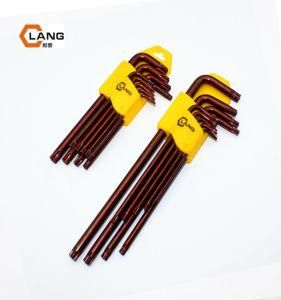 High Quality S2 Material Copper Plated Allen Key Star Key