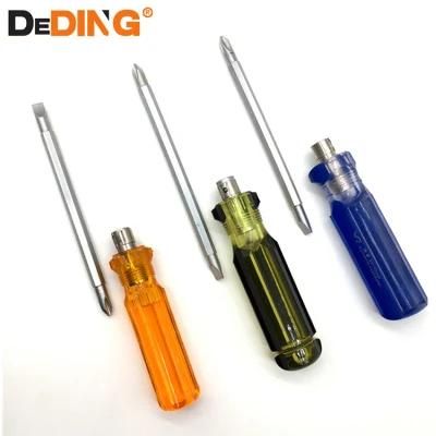 Hot Sell Phillips Transparent Rod 6mm Screwdriver 2 Way Use