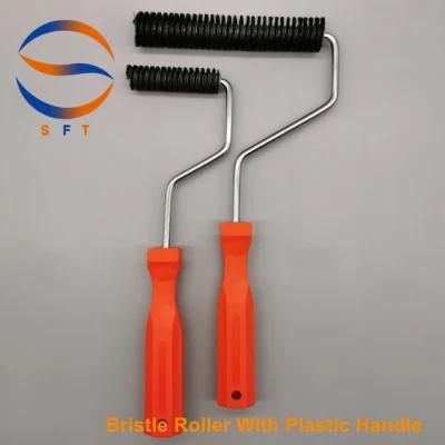 Customized Bristle Rollers with Plastic Handle FRP Tools for Laminating