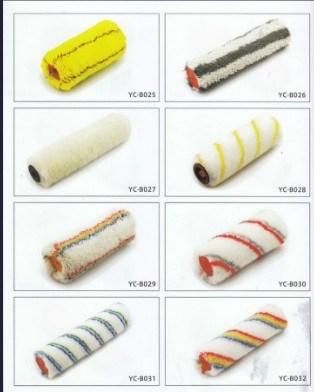 New Design Color Pattern Decorative Paint Roller Brush