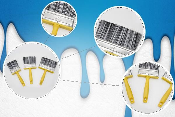 Factory Best Price Plastic Handle Decking Brush Paintbrush