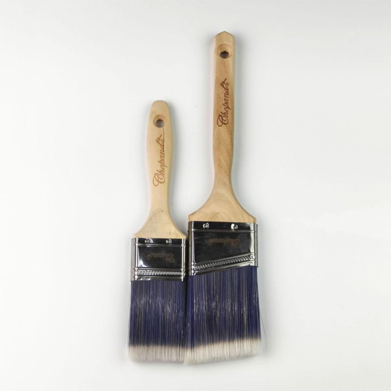 Wooden Handle Paint Brush Bristle Fiber Wall Paint Brush