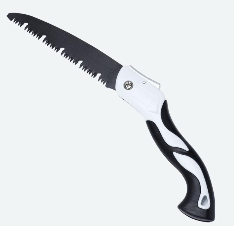 Outdoor High Strength Wear Resistant Folding Woodworking Hand Saw Two Angle Fast Sawing Tool