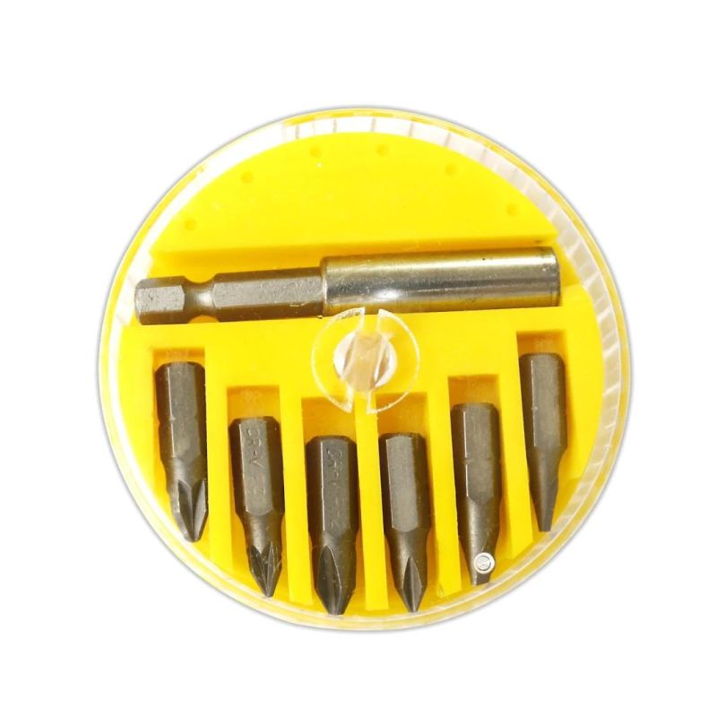 7PCS Power Tools Accessories Cr-V Electric Screwdriver Bits Set