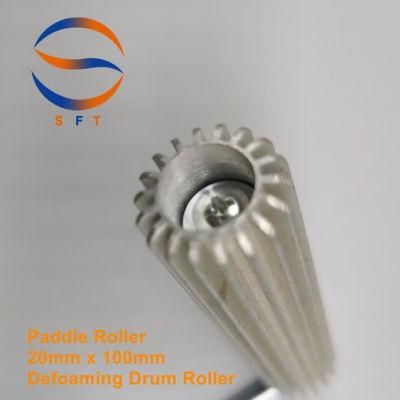 20mm Diameter Aluminum Alloy Paddle Paint Roller Brushes for FRP