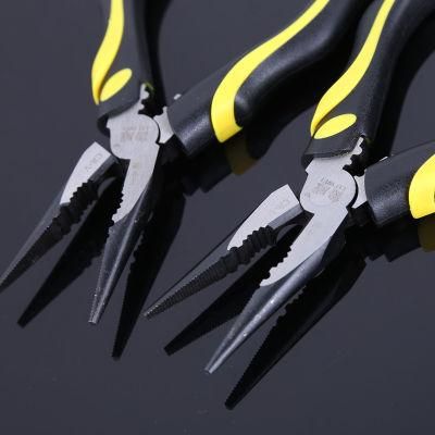 6-Inch VDE CRV Insulated Side Long Nose Pliers