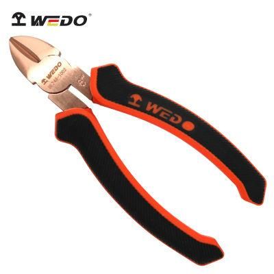 WEDO 6&quot; 8&quot;Non-Sparking Diagonal Cutting Pliers, Spark-Free Safety Side Wire Cutters Pliers, Non-Magnetic Beryllium Copper