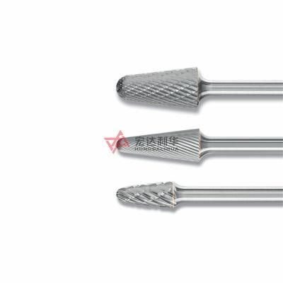 Solid Carbide Rotary Burrs with Tree Radius Sf-3 for Cleaning Cast Materials