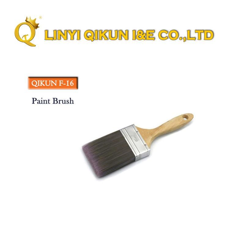 F-09 Hardware Decorate Paint Hand Tools Wooden Handle Synthetic Filaments Paint Brush