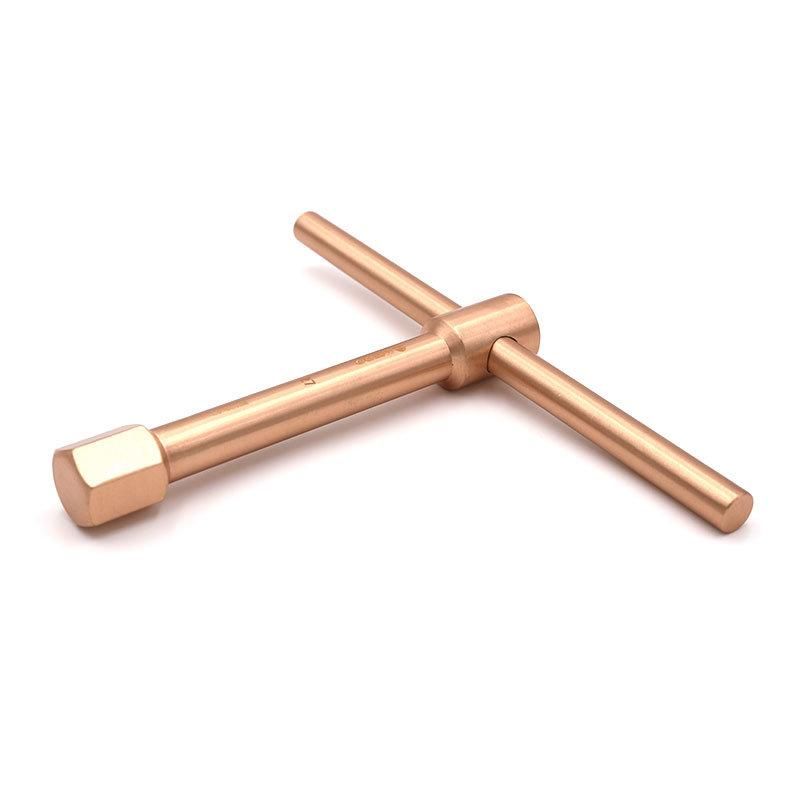 WEDO Non-Sparking T-Type Sliding Hex/Hexagon Wrench Beryllium Copper Spanner Spark-Free Tool