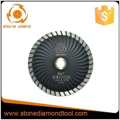 125mm Diamond Turbo Wave Blade Continuous Rim Cutting Granite